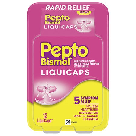 Pepto Bismol Liquid Capsules 12ct