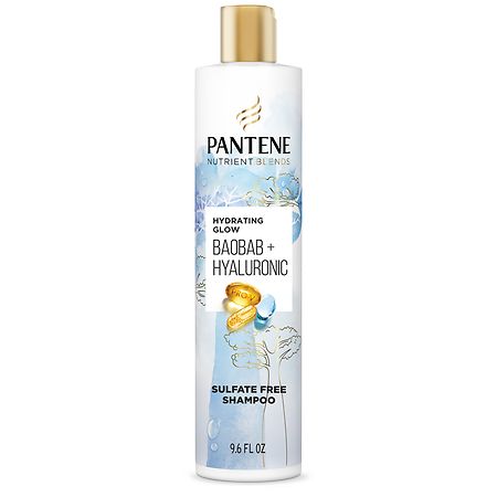 Pantene Hydrating Glow with Baobab Essence Sulfate-Free Shampoo 8oz