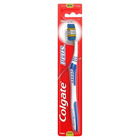 Colgate Cleaning Tip Plus Adult Toothbrush Medium