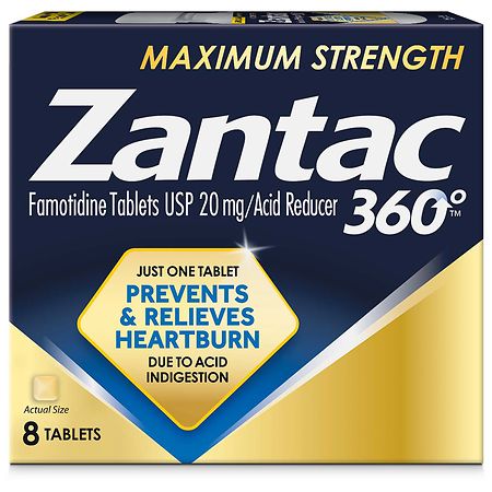 Zantac 360 Maximum Strength Tablets 8ct