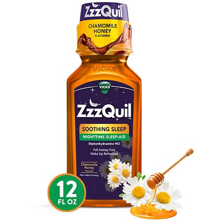 Zzzquil Soothing Sleep Night Sleep Aid 12oz
