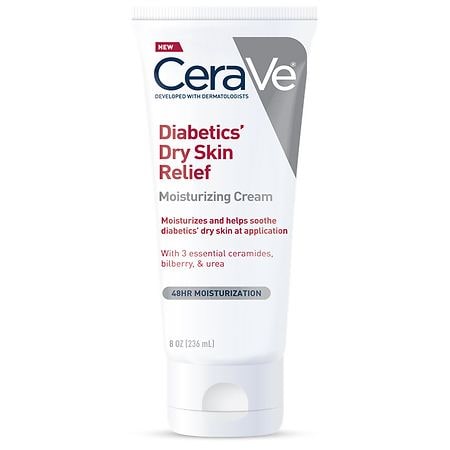 CeraVe CeraVe Diabetics Dry Skin Relief Moisturizing Cream Fragrance Free - 8 OZ