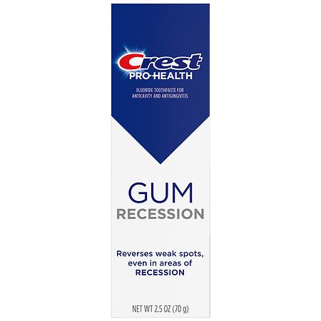 Crest Pro-Health Gum Recession Anticavity, Antibacterial Fluoride Toothpaste - 2.5 oz