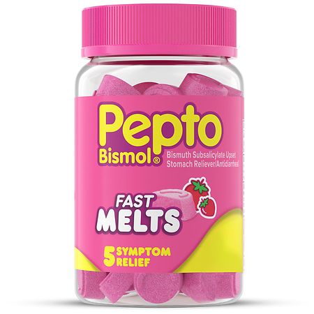 Pepto Bismol Fast Melts Berry Chewables 24ct