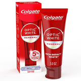 Colgate Optic White Renewal Teeth Whitening Toothpaste - High Impact White - 3.0oz