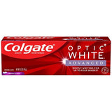Colgate Optic White Advanced Hydrogen Peroxide Whitening Toothpaste  Mint  3.2 oz Tube