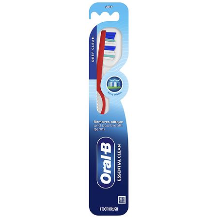Oral-B Healthy Clean Soft Bristle Manual Toothbrush 1ct