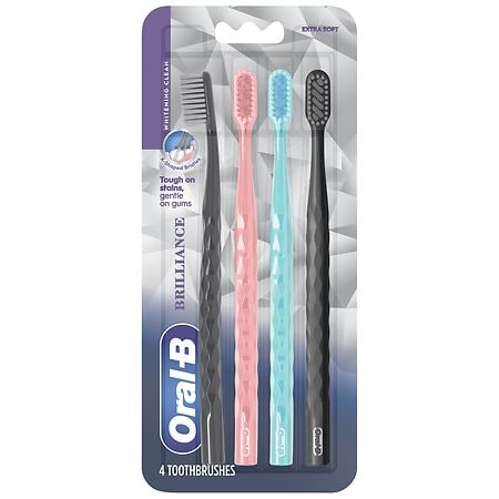 Oral-B 3D White Brilliance Toothbrushes - 4.0 ea