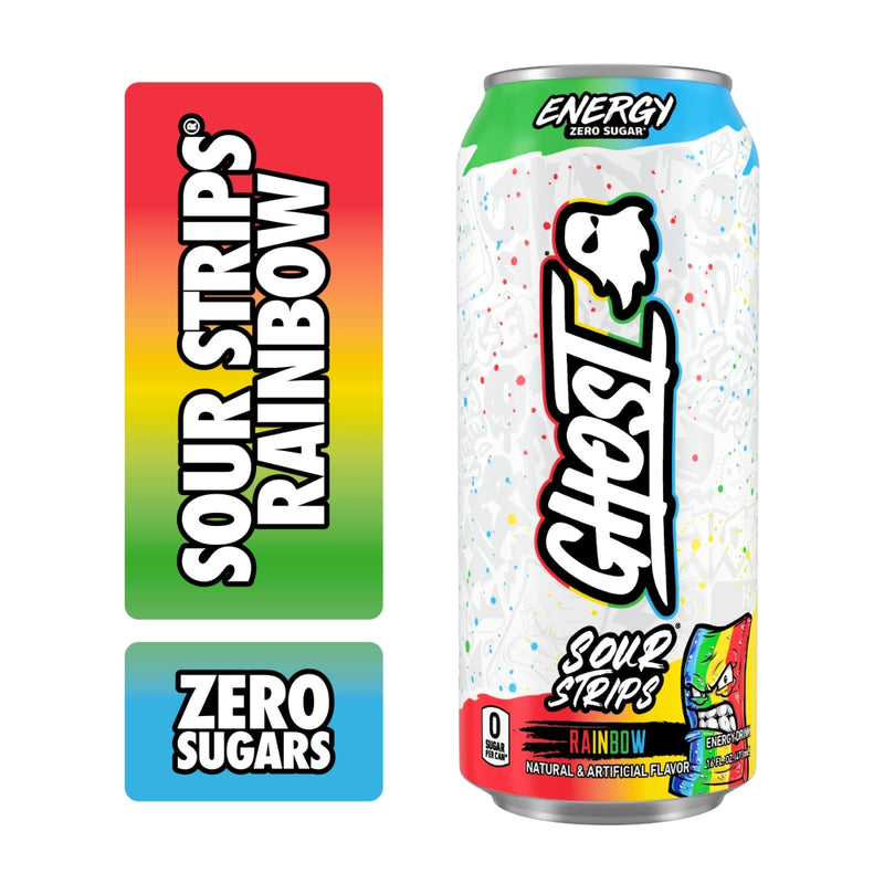GHOST Energy Drink – Sour Strips RARE Limited Edition, 12 fl oz