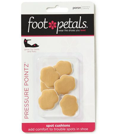 Foot Petals Spot Dot Cushions, Buttercup