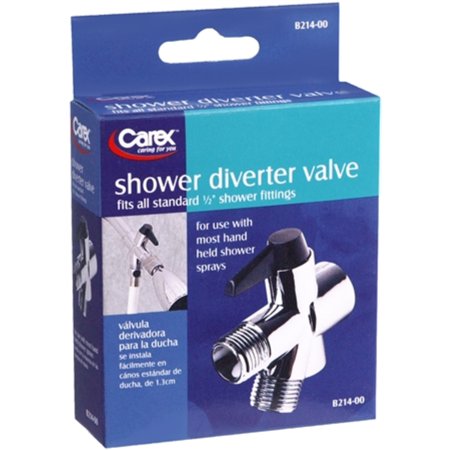 Carex Handheld Shower Spray Diverter Valve for B215 Shower Spray, 1 Each