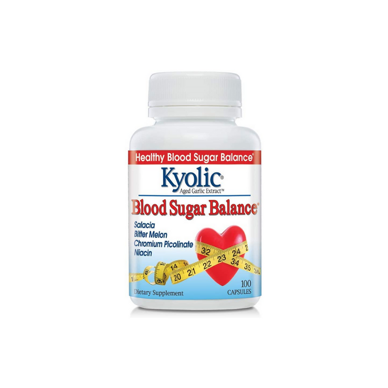 Kyolic, Aged Garlic Extract™, Blood Sugar Balance, Formula 112, 100 Capsules
