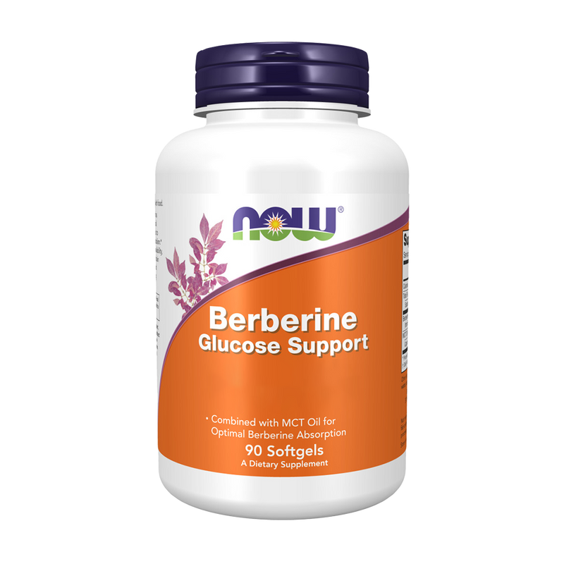 Now Foods Berberine Glucose Support Softgels, 90 ct