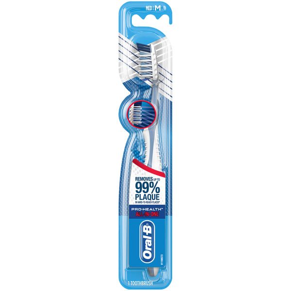 Oral-B CrossAction All in One Toothbrush Deep Plaque Removal Medium