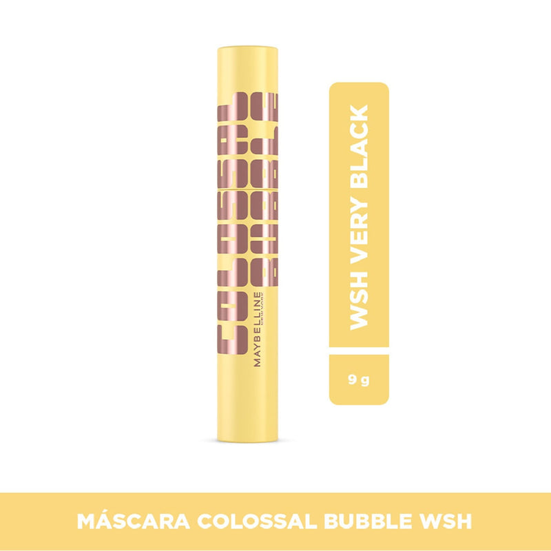 Maybelline Colossal Bubble Washable Mascara, High Intensity Very Black