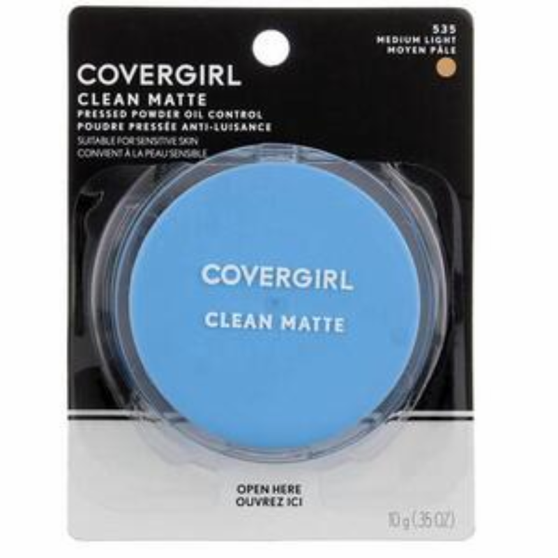 Covergirl Clean Oil Control Pressed Powder Medium Light 535