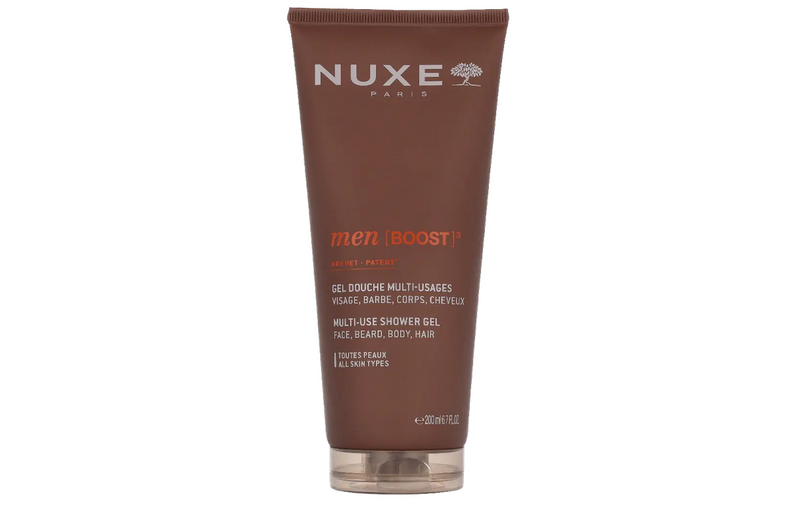 Nuxe Men Multi-Use Shower Gel for Face, Beard, Body and Hair, 200 ml
