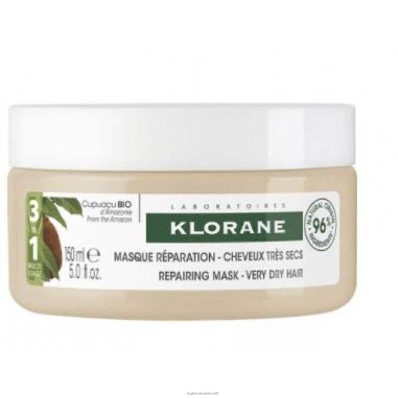 Klorane Cupuacu Repairing Mask for Dry Hair, 150 ml