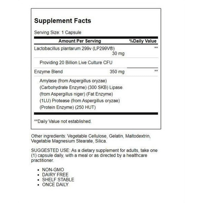 Solgar Probi Plus Enzyme 20 Billion Capsules 30ct