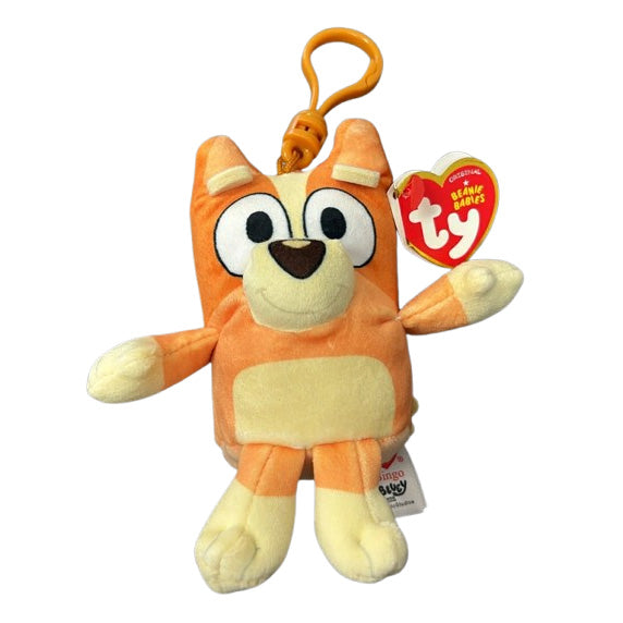 TY Bluey Beanie Baby Clip Bingo 4 inch
