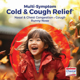 Boiron Chestal Kids Cold & Cough Meltaway Pellets, Ages 4+, 160 Pellets