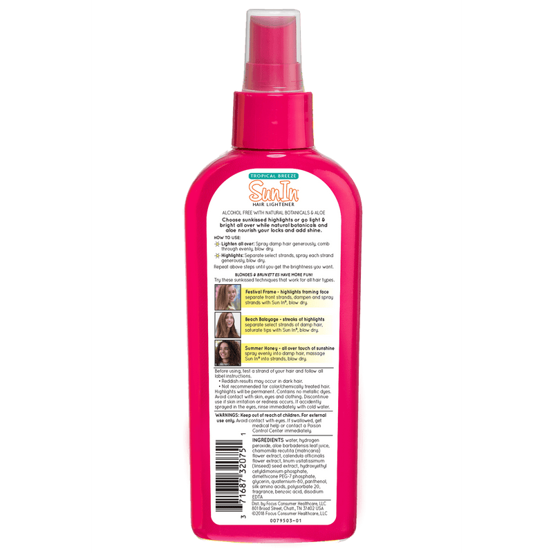 Sun In Hair Lightener Tropical 4.7oz
