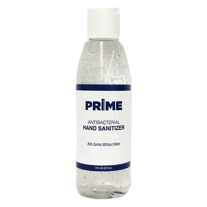 Prime Antibacterial Hand Sanitizer Gel, 8 oz