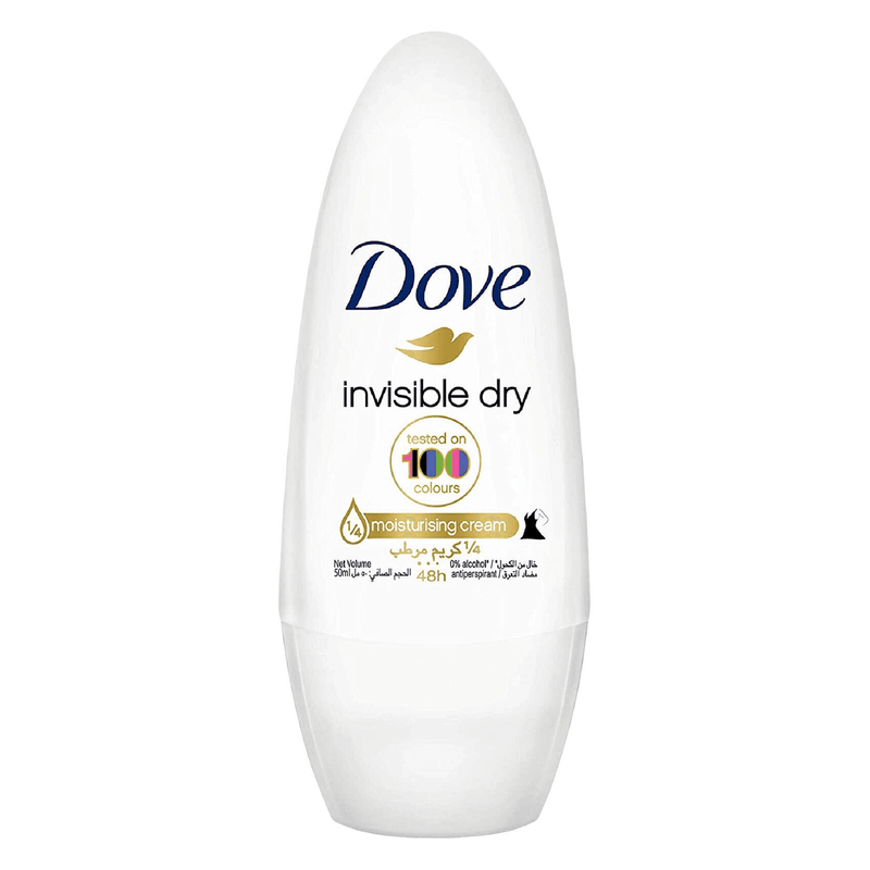 Dove Invisible Dry 48h Roll-On Antiperspirant Deodorant 40 mL