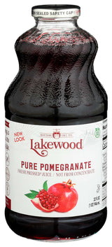Lakewood Organic Juice Pomegranate Pure 32 Oz