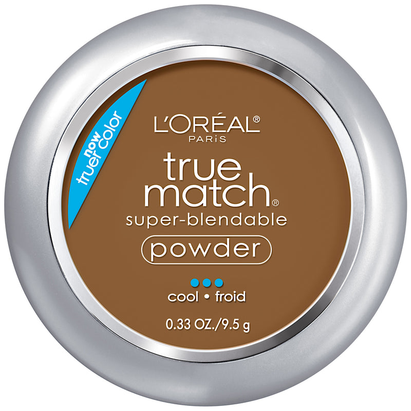 L'Oreal Paris True Match Super-Blendable Powder, W3 Nude Beige, 0.33 oz