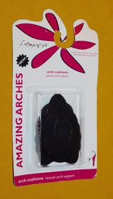 Foot Petals Amazing Arches Women's Arch Support Cushions Black