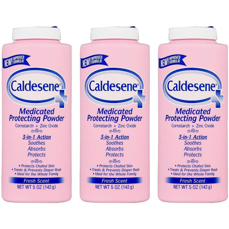 Caldesene Medicated Protecting Powder, Fresh Scent, 5 oz