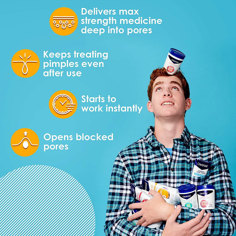 Clearasil Salicylic Acid Rapid Rescue Acne Pads 90ct