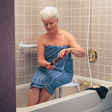 Carex Bath/Shower Seat, Aluminum, 20.5 in H
