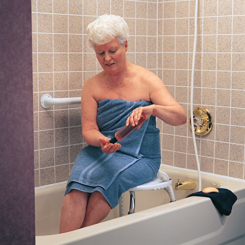Carex Bath/Shower Seat, Aluminum, 20.5 in H