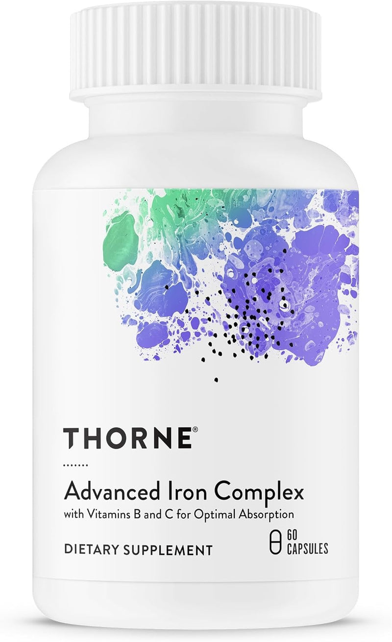 Thorne Ferrasorb Advanced Iron Complex 36 mg 60 Capsules