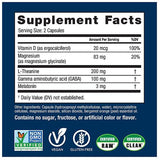 Natural Vitality Calm Sleep With Bergamot Capsules 60ct