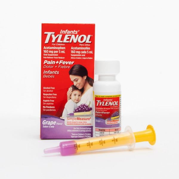 Tylenol Infant Pain & Fever Drops Grape 2oz