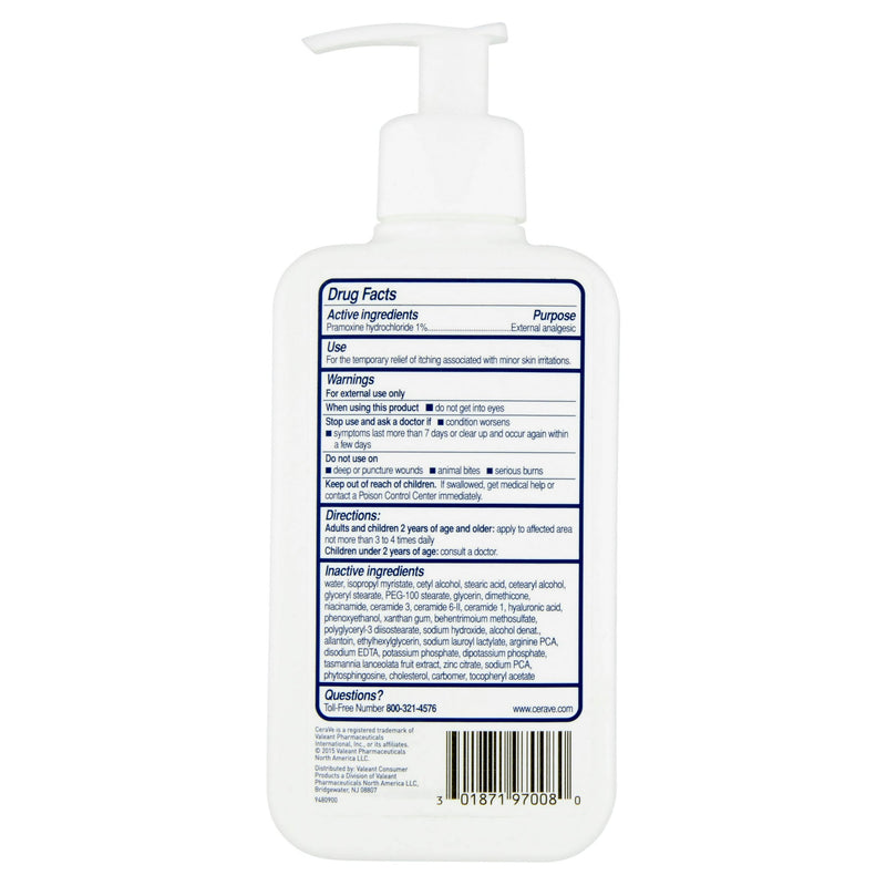 Cerave Itch Relief Moisturizing Lotion 8oz