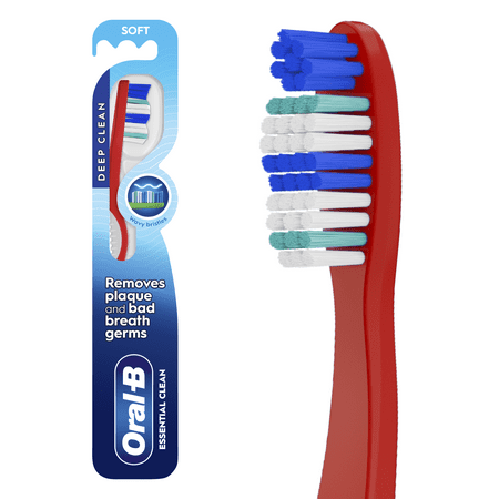 Oral-B Healthy Clean Soft Bristle Manual Toothbrush 1ct