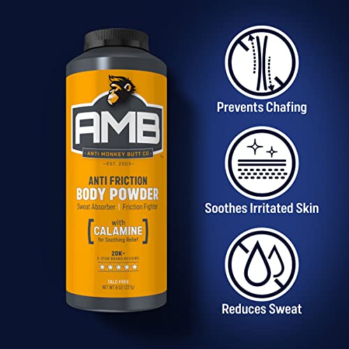 Anti Monkey But Original Anti-Friction Body Powder 8 Oz
