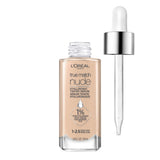 L'Oréal Paris True Match Nude Hyaluronic Tinted Serum Foundation, 1-2.5 Rosy Light, 1 Fl Oz
