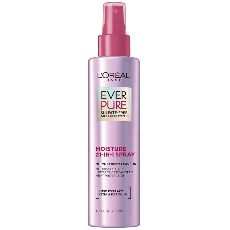 L'Oreal Paris EverPure 21-in-1 Leave in Conditioner Spray - 6.8 Fl Oz
