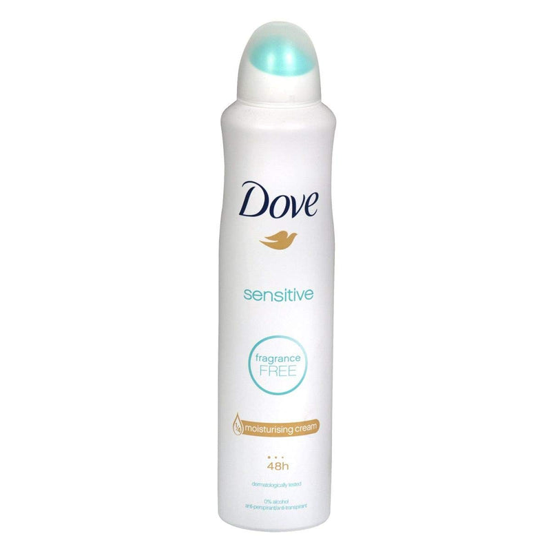 Dove Spray contra el desodorante del pera Pornio sensible a 150 ml