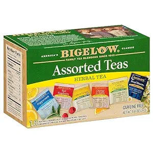 Bigelow Surted Collection Herbal Teas Pack 18ct