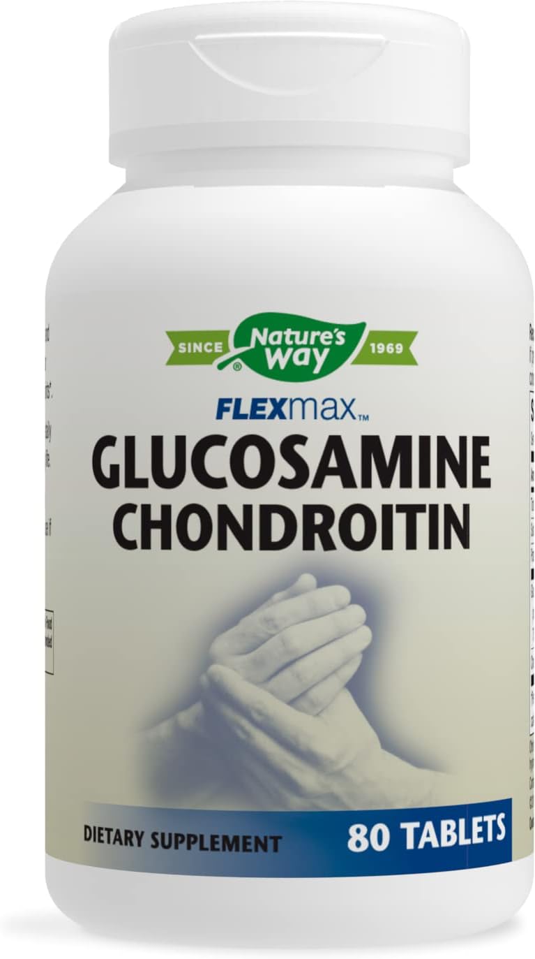 Nature's Way Flexmax Glucosamine Chondroitin 80 Tablets
