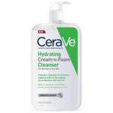 CERAVE HYDRATING CREAM TO FOAM CLEANSER 12 Oz