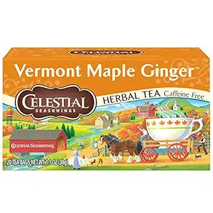 Celestial Seasonings Vermont Maple Ginger Bags 20ct