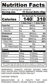 TruMunch TruBalls Pecans & Raisins 90gr