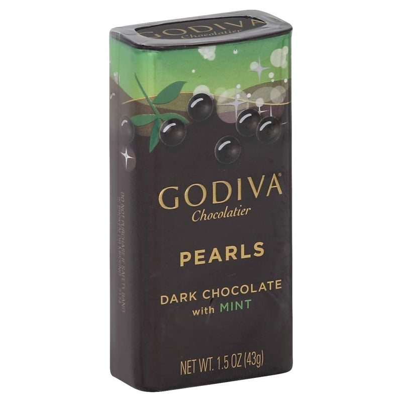 Godiva Pearls Mint Dark Chocolate 1.5oz
